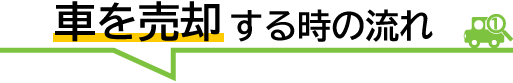 海外赴任、海外転勤の車売却する時の流れ